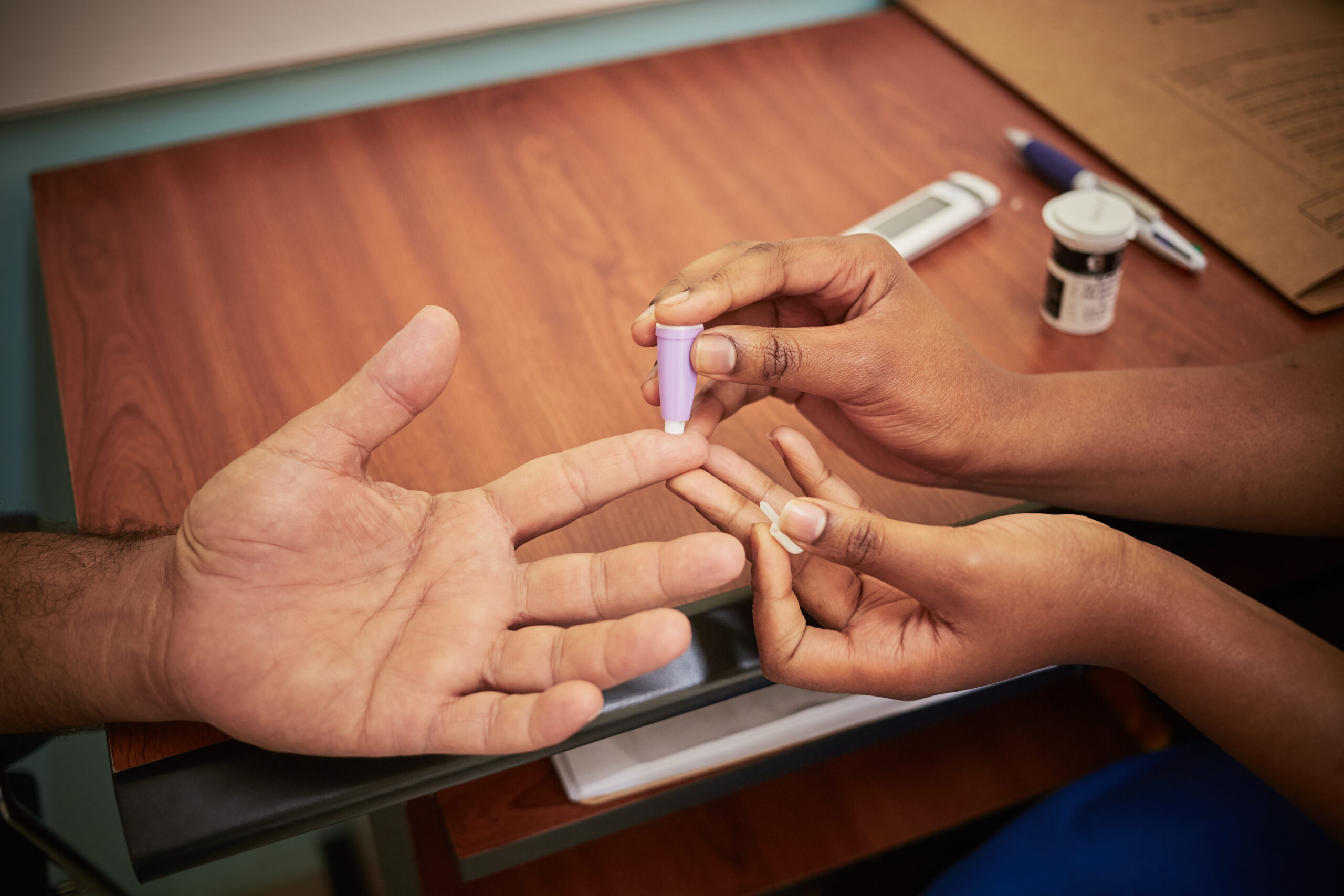 MP Shah Hospital Diabetes Care Clinic in Nairobi, Kenya, Oct 3, 2017.